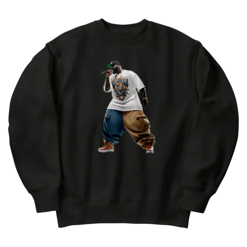 天才ラッパー Heavyweight Crew Neck Sweatshirt