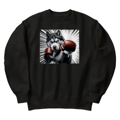 ボクサーハスキー Heavyweight Crew Neck Sweatshirt