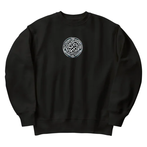 発掘されたケルトの紋章 Heavyweight Crew Neck Sweatshirt