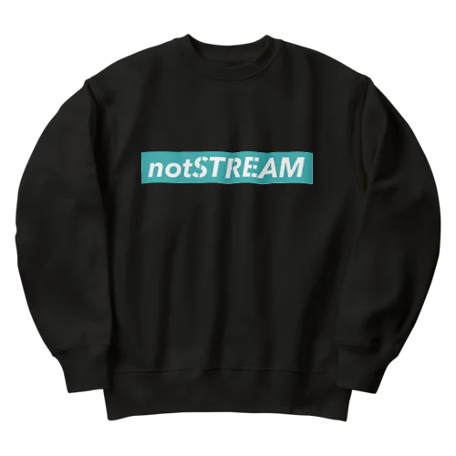 notSTREAM blue Heavyweight Crew Neck Sweatshirt