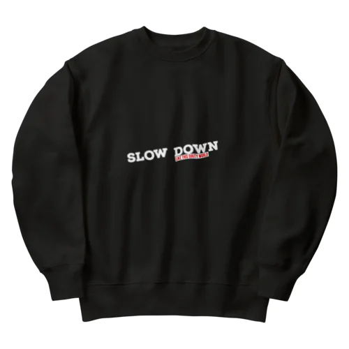 SLOWDoWN simply Style Heavyweight Crew Neck Sweatshirt