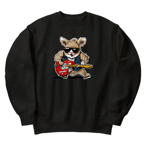 ロックに生きるアニマル Heavyweight Crew Neck Sweatshirt