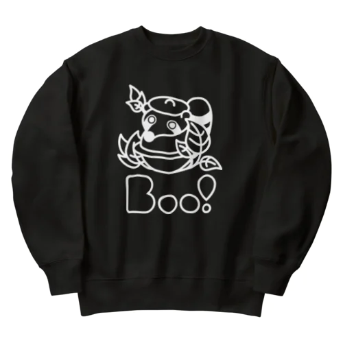 Boo!(ぶんぶくちゃがま) Heavyweight Crew Neck Sweatshirt