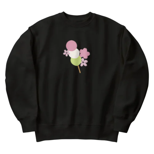 お花見 Heavyweight Crew Neck Sweatshirt