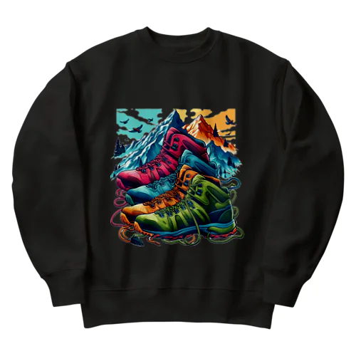 山の相棒 Heavyweight Crew Neck Sweatshirt