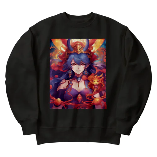 ゾディアスの悪魔 Heavyweight Crew Neck Sweatshirt