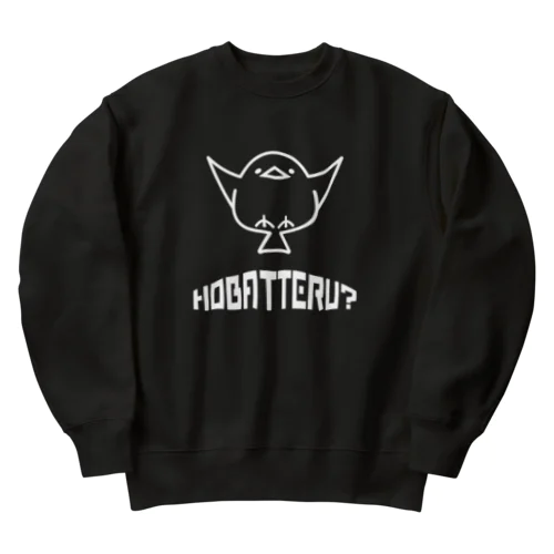 HOBATTERU? Heavyweight Crew Neck Sweatshirt