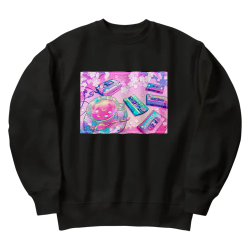 SAKURA TEA Heavyweight Crew Neck Sweatshirt