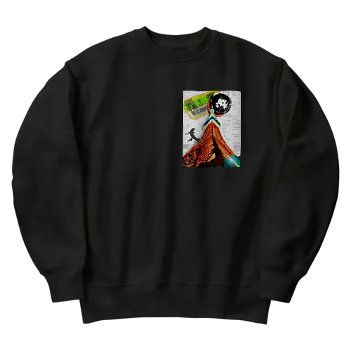 コラージュ2 Heavyweight Crew Neck Sweatshirt