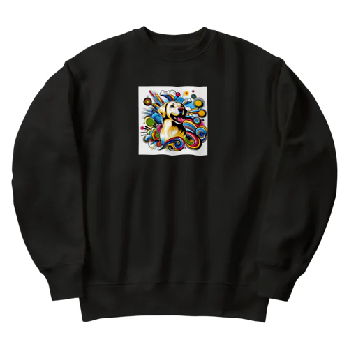 ワンちゃん Heavyweight Crew Neck Sweatshirt