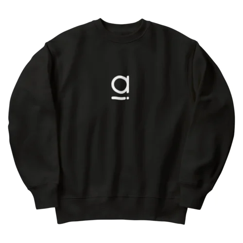 Amlog White Logo Collection Heavyweight Crew Neck Sweatshirt