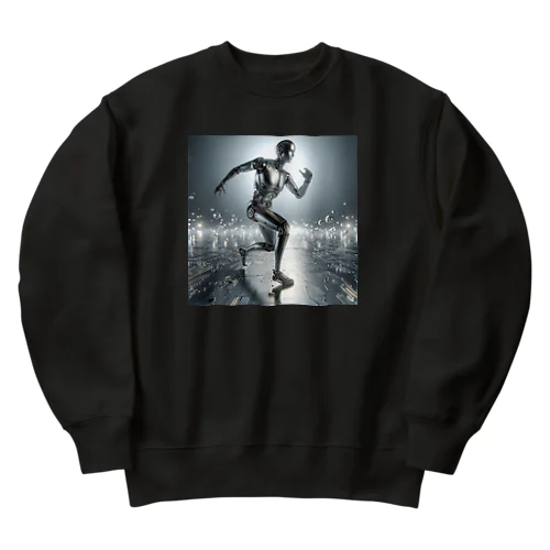 Runner Heavyweight Crew Neck Sweatshirt