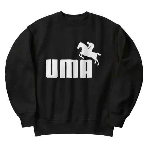UMA（白） Heavyweight Crew Neck Sweatshirt