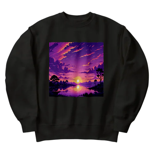 P-chill! (Sunset) Heavyweight Crew Neck Sweatshirt