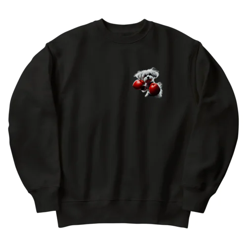 マルチーズ Heavyweight Crew Neck Sweatshirt