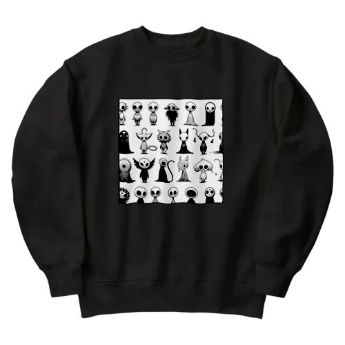 不可思議な隣人 Heavyweight Crew Neck Sweatshirt