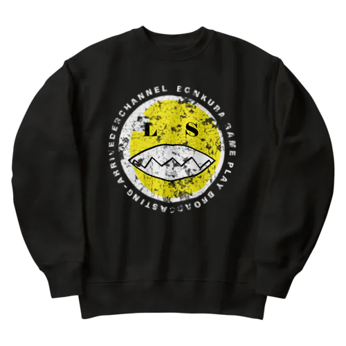 SMILE OLD PAINT3 Heavyweight Crew Neck Sweatshirt