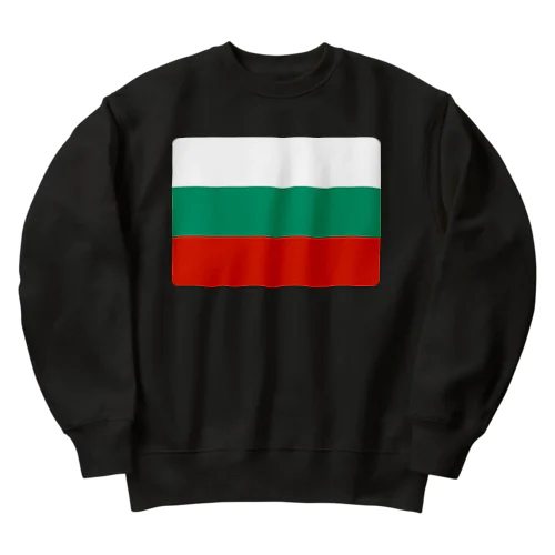 ブルガリアの国旗 ヘビーウェイトスウェット