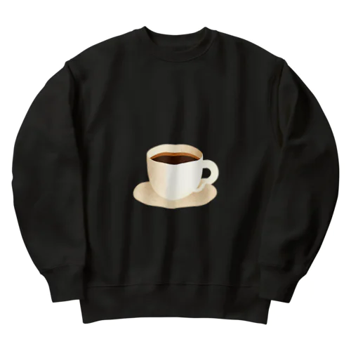 シンプル コーヒー Heavyweight Crew Neck Sweatshirt