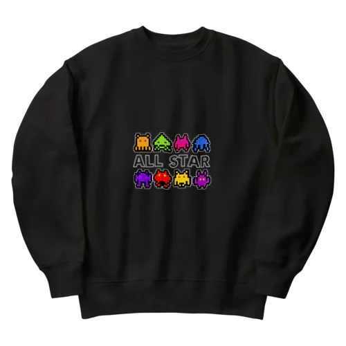 宇宙人オールスター Heavyweight Crew Neck Sweatshirt