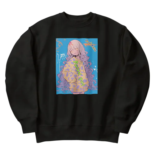 Pastel girl「パステルガール」 Heavyweight Crew Neck Sweatshirt