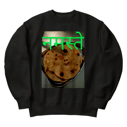 ナマステチャパティ Heavyweight Crew Neck Sweatshirt