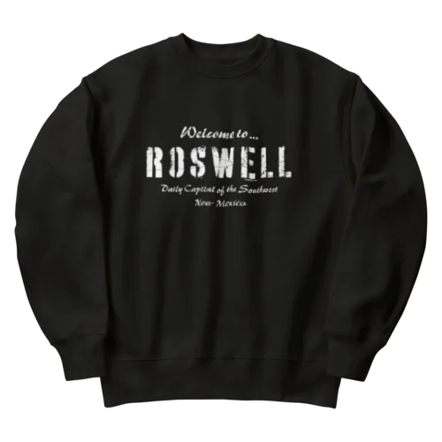 ロズウェル!（濃色用） Heavyweight Crew Neck Sweatshirt