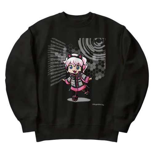 オタクラン/猫耳ちゃん Heavyweight Crew Neck Sweatshirt