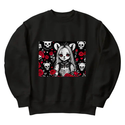 ロリータのつぶやき Heavyweight Crew Neck Sweatshirt