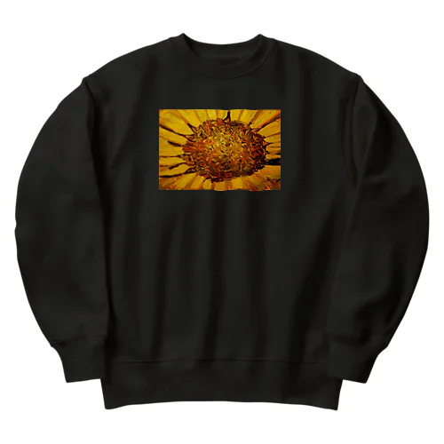 SUN FLOWER  Heavyweight Crew Neck Sweatshirt