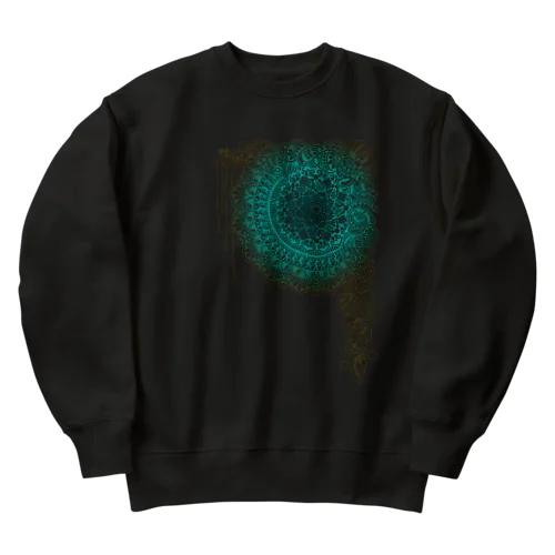 曼荼羅　カラー Heavyweight Crew Neck Sweatshirt