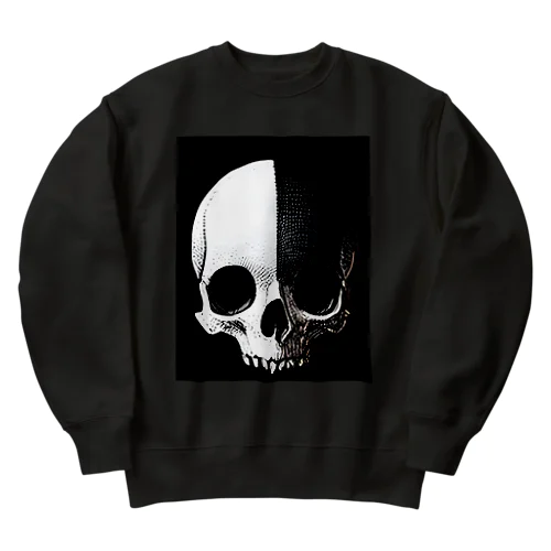 モノトーンドクロ Heavyweight Crew Neck Sweatshirt