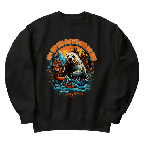 Legend of the Panda Village Heavyweight Crew Neck Sweatshirt