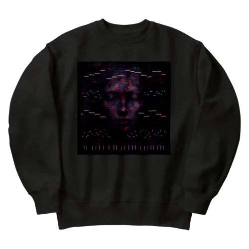 ノイズに潜む記憶 Heavyweight Crew Neck Sweatshirt