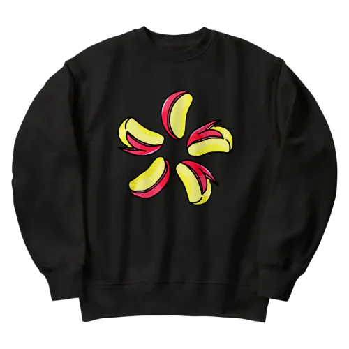 りんごうさぎ Heavyweight Crew Neck Sweatshirt