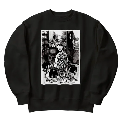 怪談師 Heavyweight Crew Neck Sweatshirt