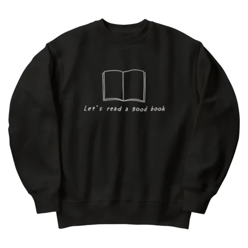 良書を読もう Heavyweight Crew Neck Sweatshirt