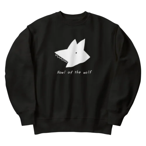 狼の遠吠え Heavyweight Crew Neck Sweatshirt