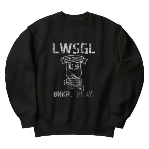 COLLEGE SYMBOL 02 Heavyweight Crew Neck Sweatshirt