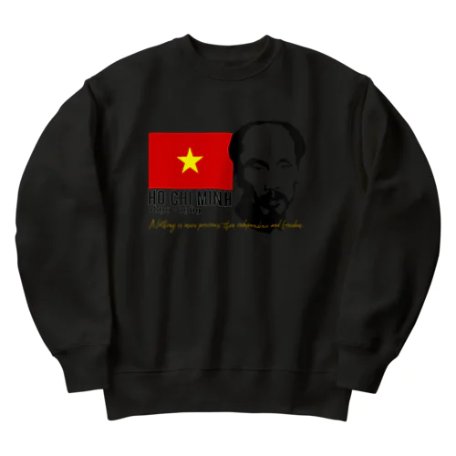 HO CHI MINH Heavyweight Crew Neck Sweatshirt