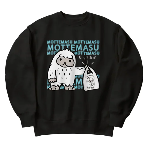 CT111 YETI is yeah*Ｂ*もってます Heavyweight Crew Neck Sweatshirt