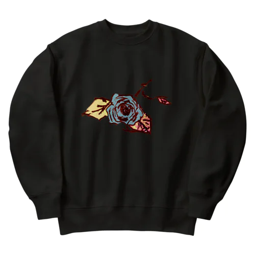 flower Heavyweight Crew Neck Sweatshirt