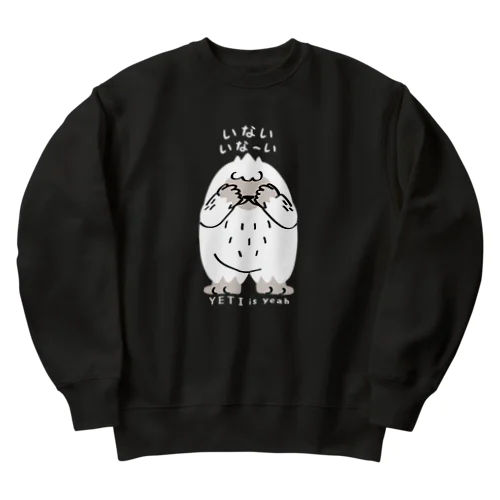 YETIisyeahのいないいないばぁ Heavyweight Crew Neck Sweatshirt