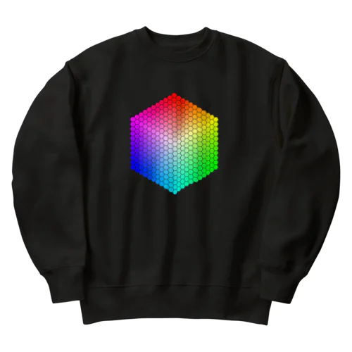 ハニカムチャート Heavyweight Crew Neck Sweatshirt