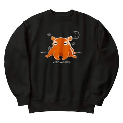 メンダコUFO Heavyweight Crew Neck Sweatshirt