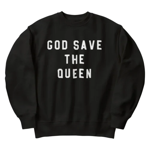 GOD SAVE THE QUEEN Heavyweight Crew Neck Sweatshirt