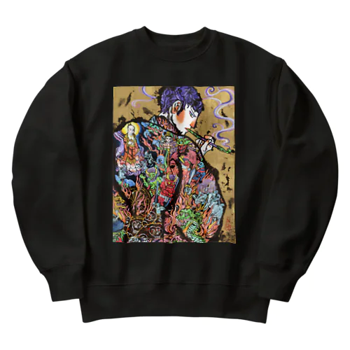 地獄大夫 Heavyweight Crew Neck Sweatshirt