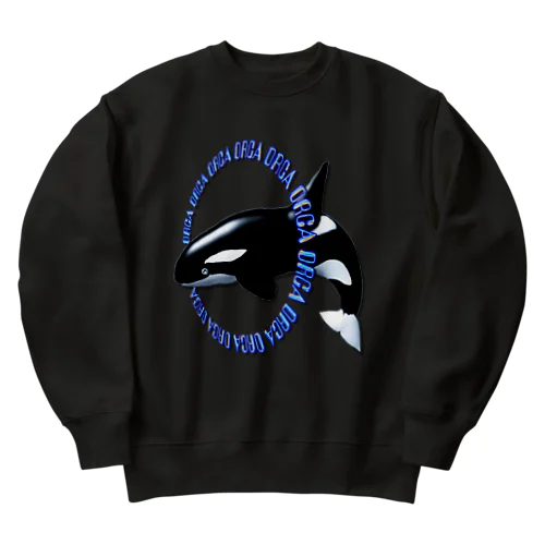 ORCA シャチ Heavyweight Crew Neck Sweatshirt