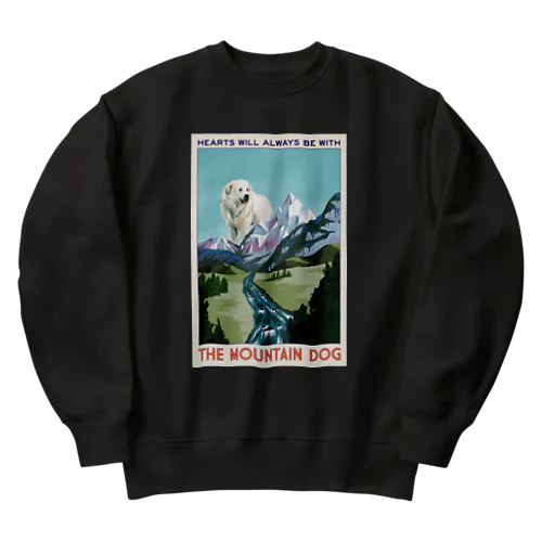 THE MOUNTAIN DOG Heavyweight Crew Neck Sweatshirt