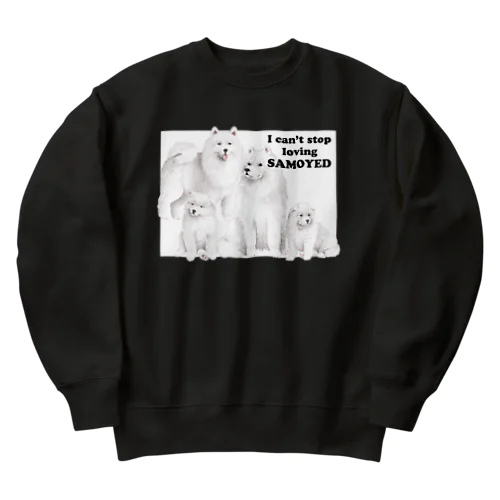 表/A ハッピーサモエドセット！ Heavyweight Crew Neck Sweatshirt